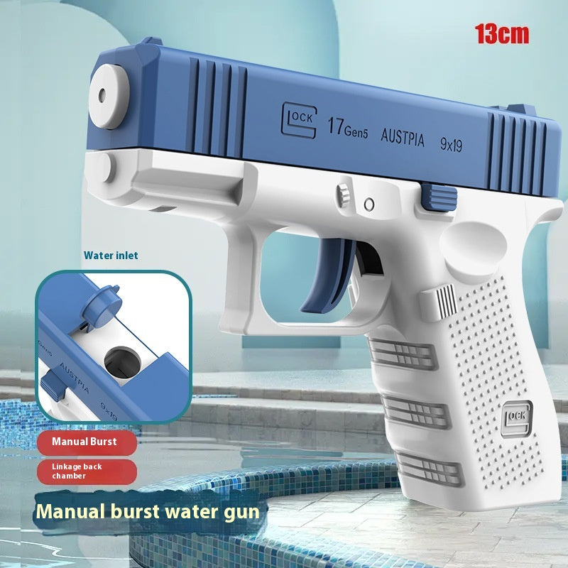 Children's Ice Burst Water Gun Toy Manual Continuous Firing - LJ Enterprise